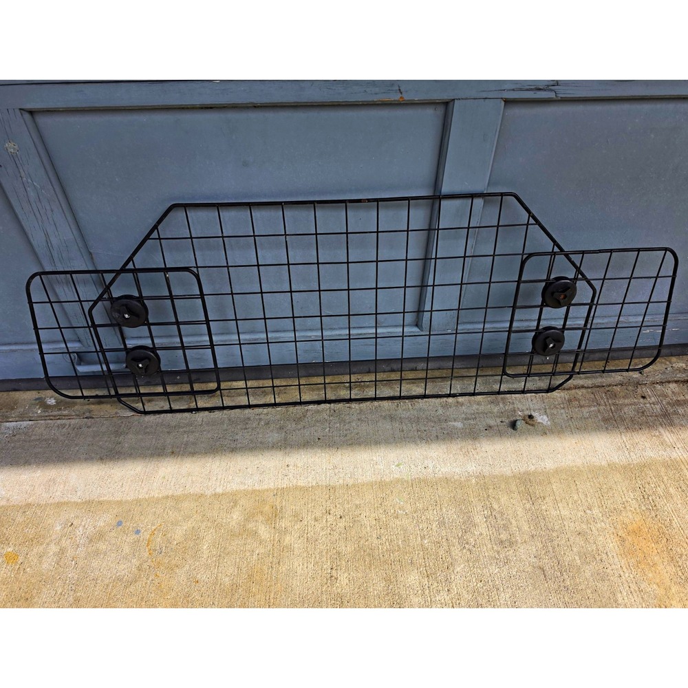 Universal Cargo Area Dog Car Barrier Wire Mesh Grid Black